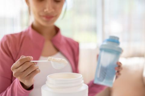 Ejemplo de un batido proteico para pacientes oncológicos. 